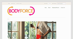 Desktop Screenshot of bodyforcebrands.com